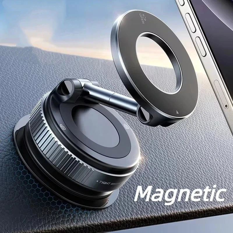 Magnetic Phone Holder – 3-Axis Rotating Car & Desk Stand”