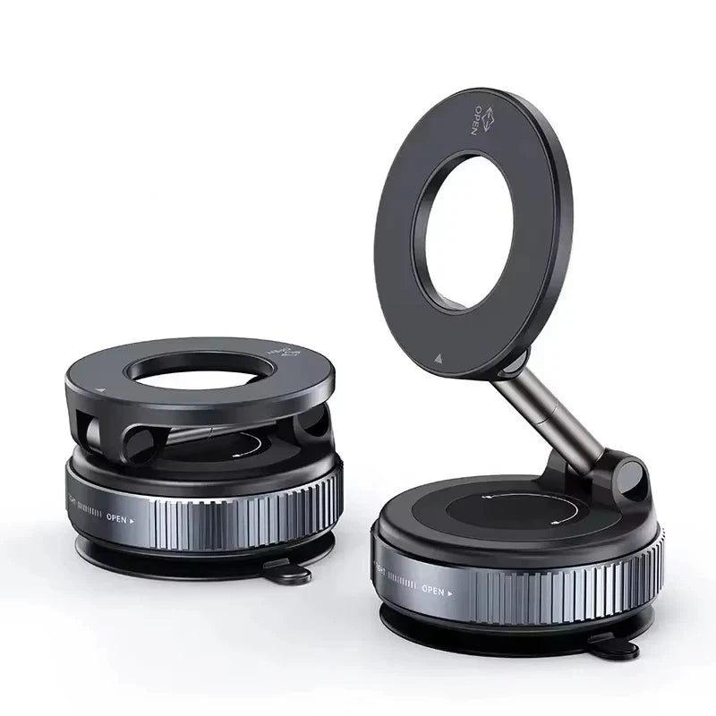 Magnetic Phone Holder – 3-Axis Rotating Car & Desk Stand”